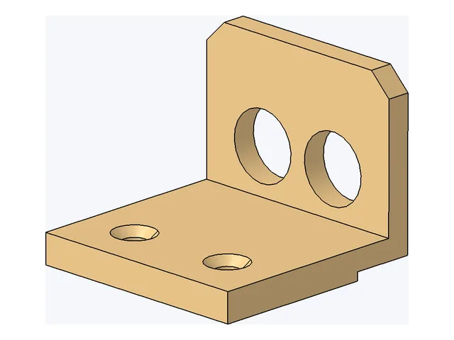 End-fitting support bracket (ITF G1/G2 auto – 1 fitting)