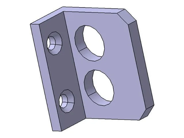 End-fitting support bracket (ITF G1/G2 manual – 2 fittings)