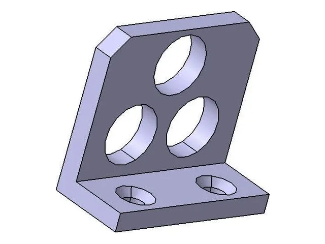 End-fitting support bracket (ITF G1/G2 manual – 3 fittings)