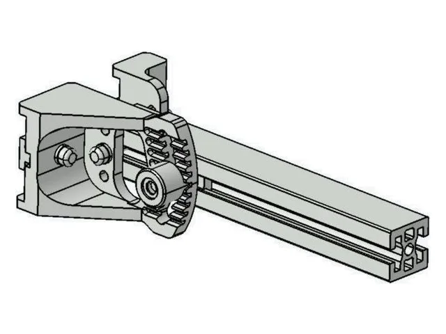 Pre-assembled 50-series antenna – 30×30 reinforced – 350 mm