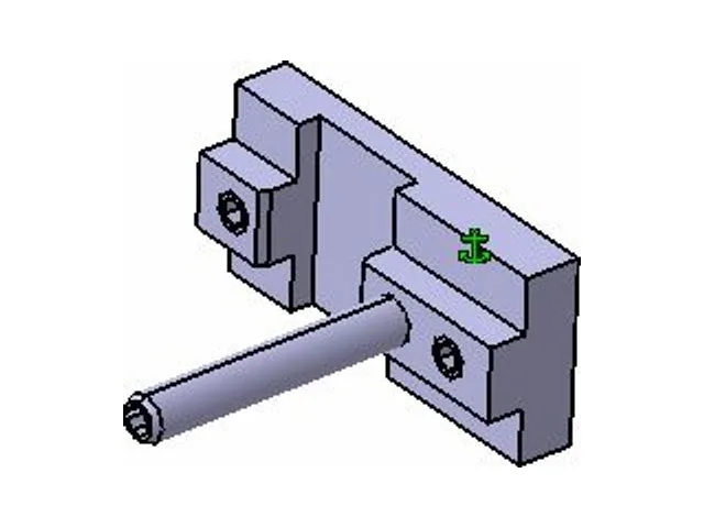 Positioning strip – 14 mm slot (Ø75)
