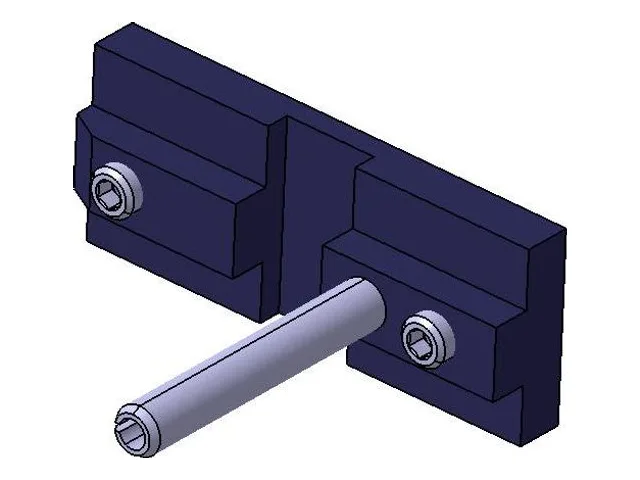 Positioning strip – 10 mm slot (50×50)