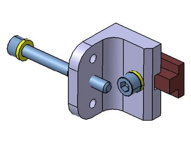 Tapped bracket, 40 & 30 series (M6)