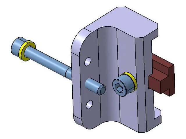 Tapped bracket, 50 series (M6)