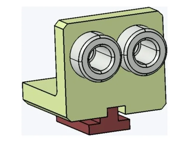Fitting-support bracket