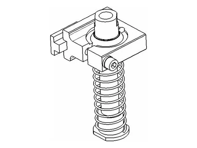 Spring ball-joint support