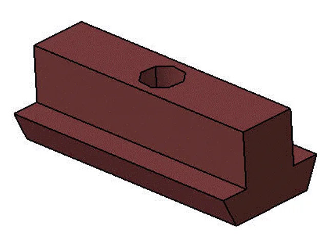 T-slot nut M6