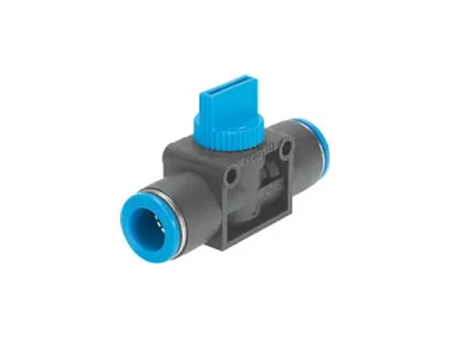 Manual shut-off valve Ø6 mm