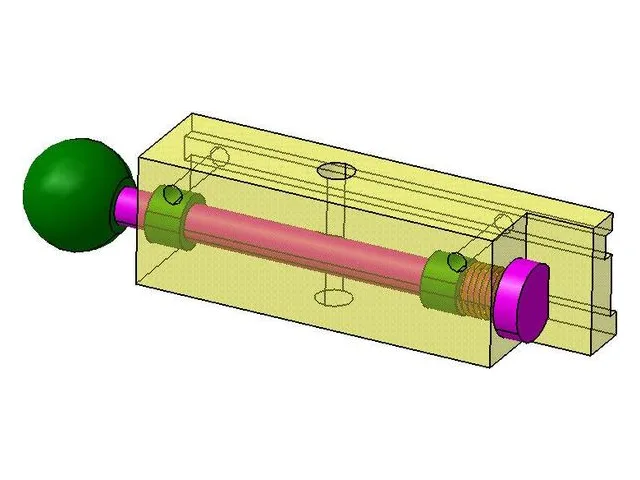 Quick-release bracket – probe support side