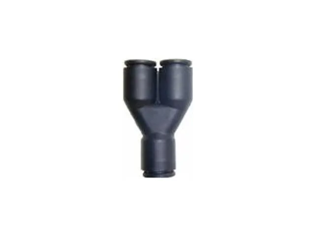 Y push-in fitting (polymer body)